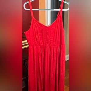 TORRID Red Maxi dress. Size 2 or 18-20